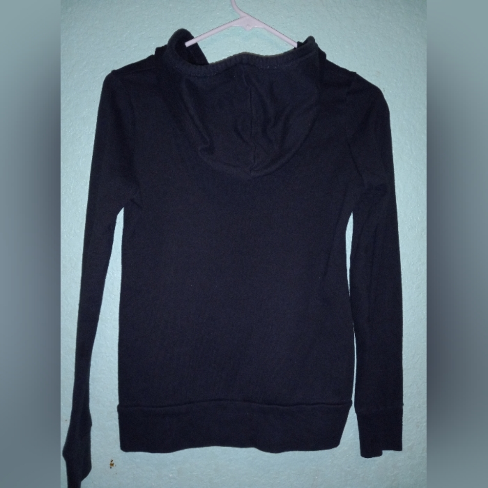 small black sweater